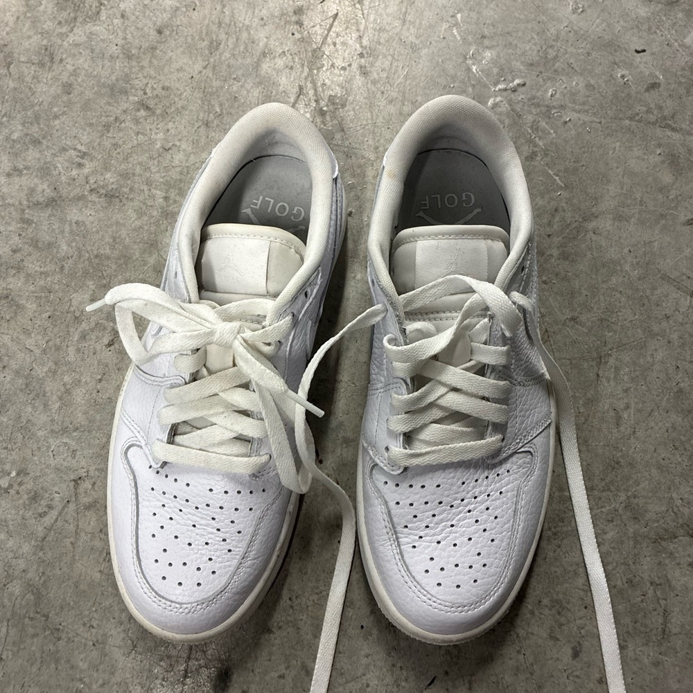 Jordan Golf AJ1 air Jordan 1 retro Nike White Sneakers cleat spikeless 5.5 7.5 7